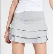 Tiered Mini Athletic Skirt