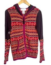 Vintage Susan Bristol Rainbow Knit Jacket