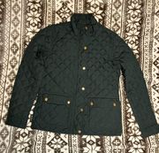 J Crew Goose down Quilted jacket