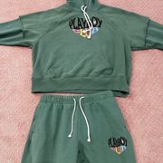 Passing  Hoodie And Sweats Set