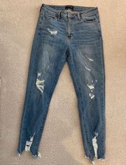 Distressed Skinny Jeans