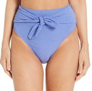 Jessica Simpson Tie-Front High-Waist Swim Bottom