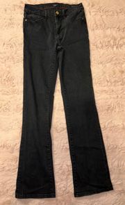 Tommy Hilfiger Size 4 Greenwich Boot Jeans In Black