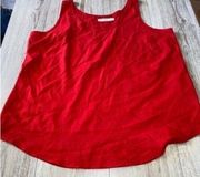 Faded glory red tank top shirt