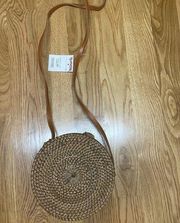 TJ Maxx Straw Purse- NWT