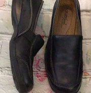 NATURALIZER Natural Soul Women’s Black Leather Flats Size 6