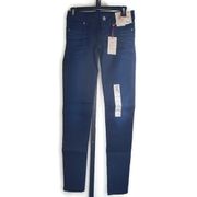 Decree Dark Wash Blue Skinny Jeans Size 1 Juniors