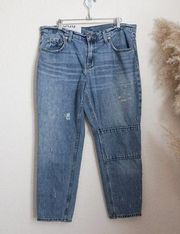 BDG slim boyfriend low rise distressed jeans