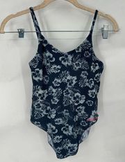 Tommy Bahama Reversible Tropical Hawaiian Women Extra Small One Piece Swimsuit