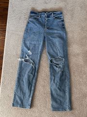 Target High Rise Wide Jeans