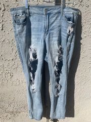 Distressed Jeans