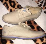 Caterpillar Light Weight Casual Lace-up Canvas work Shoes size 9.5