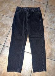 Free People Straight Leg High Waisted Jeans Size 31