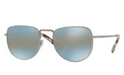 Valentino women’s VA 2012 3005/7C Ruthenium Azure blue mirrored sunglasses