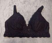 Maurice's size 2 Black Lace Bralette Bra