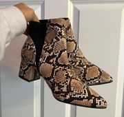 Snakeskin Boot