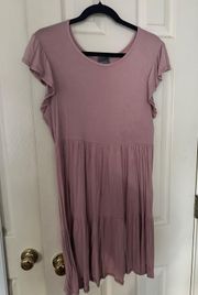 Pink Boho Dress