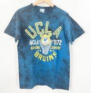 47 Brand NEW VINTAGE TUBULAR 47 UCLA Bruins T-shirt Collegiate Sports Tie Dye Medium NWOT