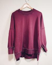 Maroon Sweatshirt - Size Small