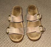 Rowena Tan Leather Sandals