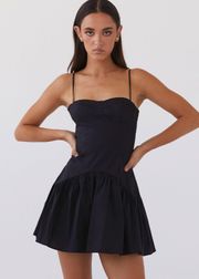 Pepper Mayo Endless Summer Black Mini Dress