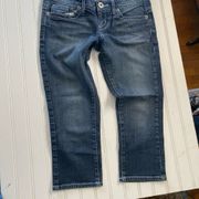 Guess Womens Capri Jeans Denim