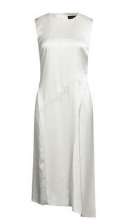 White Satin Dress