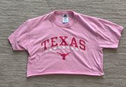 Texas Longhorns Cropped Tee