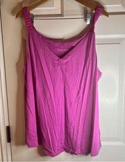 Soft Surroundings 1X Tank, Comfortable and Flattering!  Excellent Condition.