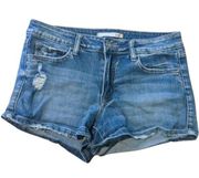 Klique B Denium Distressed Shorts