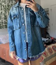 Long Denim Jacket