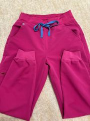 High Waisted Zamora Jogger Scrub Pants