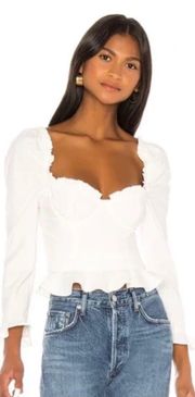 Corie Top in White