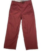 Boden | Dusty Rose Straight Leg Capri Pants | Size 6R