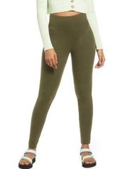 BP Legging High Rise Olive Spring Athletic Pant Gym Lounge Casual Bottom XXS NWT