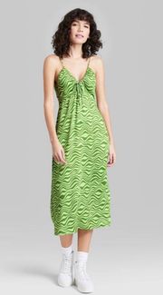 Funky Green Dress