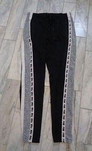 Pink by Victoria's Secret women's small black/gray/white sweatpants