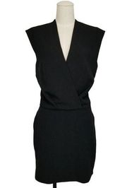 L'AGENCE Cara Mini Dress Black Sz 2