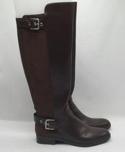 Liz Claiborne Dallas Riding Boots Womens Size 5M Brown