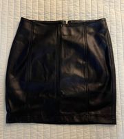 Leather Skirt