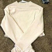 Cream altard state sweater size small