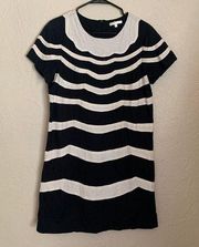 Matty M Black and White Dress L