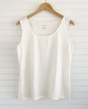 Charter Club stretch tank shape wear top Size Large