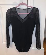 EXPRESS Sheer Bodysuit