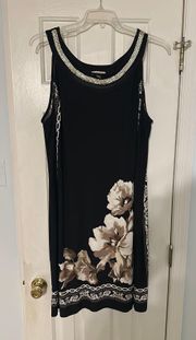 Black Floral Dress
