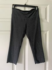 Gray Workout Capri Leggings