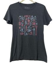 EDDIE BAUER WOMENS CAMPING GRAPHIC TEE