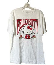 NWOT  Sanrio Unisex Red and White Field Of Mushroom TShirt Size L F15