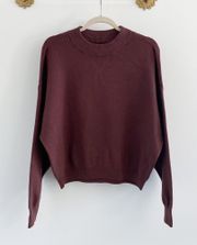 Abercrombie Soft A&F Brown Pullover Sweater