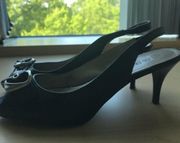 Ellen Tracy Valene Leather 2" Heels Singleback